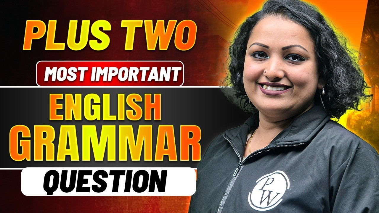 English| Most Important Grammar Questions | Kerala plus two