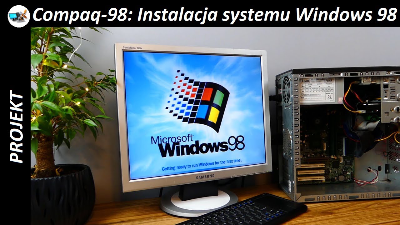 Projekt COMPAQ-98 Cz. 2: Instalacja systemu operacyjnego Windows 98.