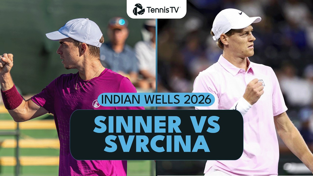 Jannik Sinner vs Dalibor Svrcina Highlights | Indian Wells 2026
