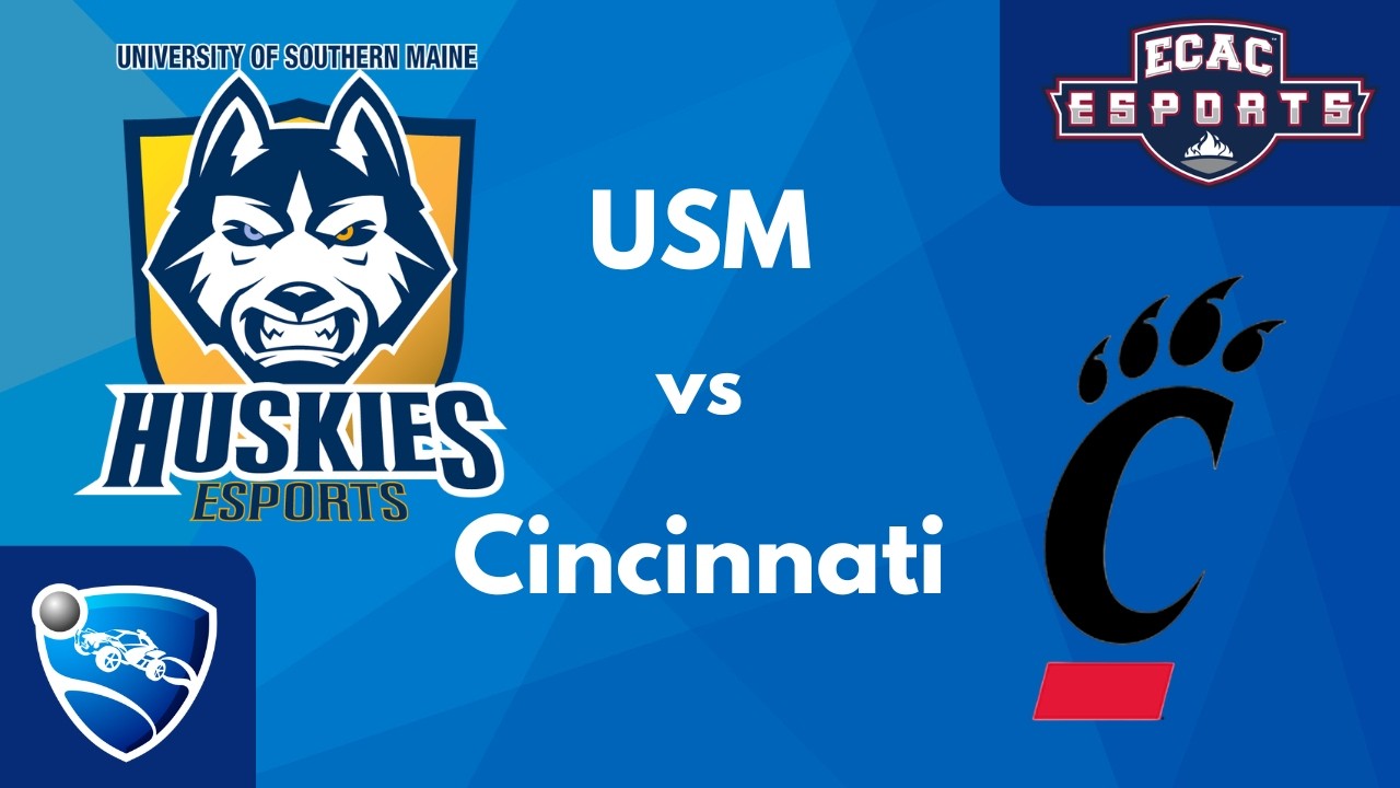 USM Huskies vs Cincinnati | ECAC Rocket League