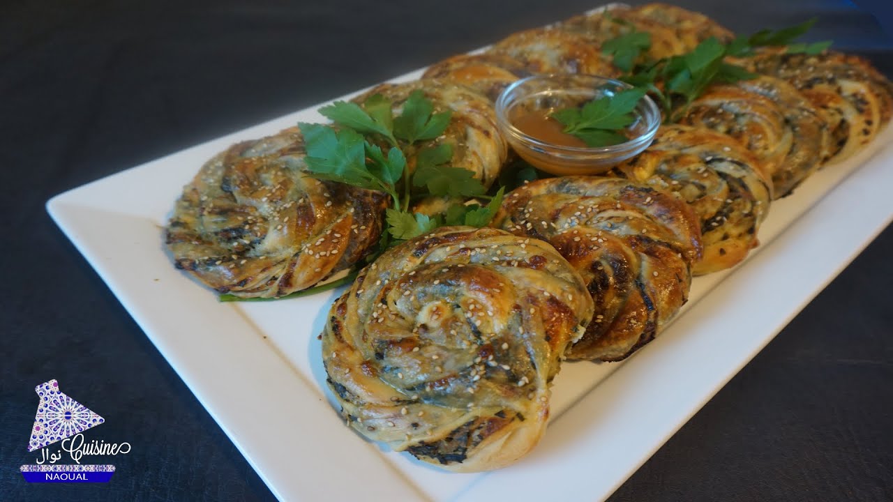Fluffige Börekschnecken mit Spinat & Petersilie | Börek | Iftar Idee | Ramadan