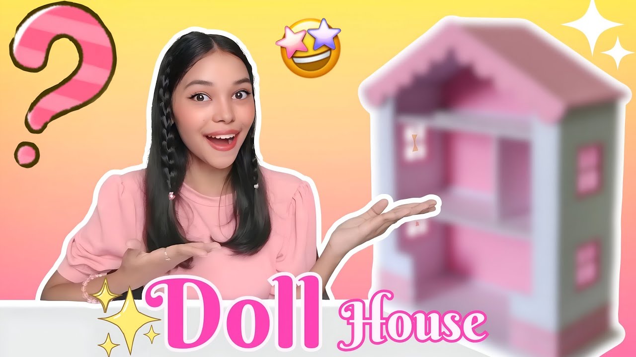 OMG!😱 I made a DOLL House from Cardboard ✨