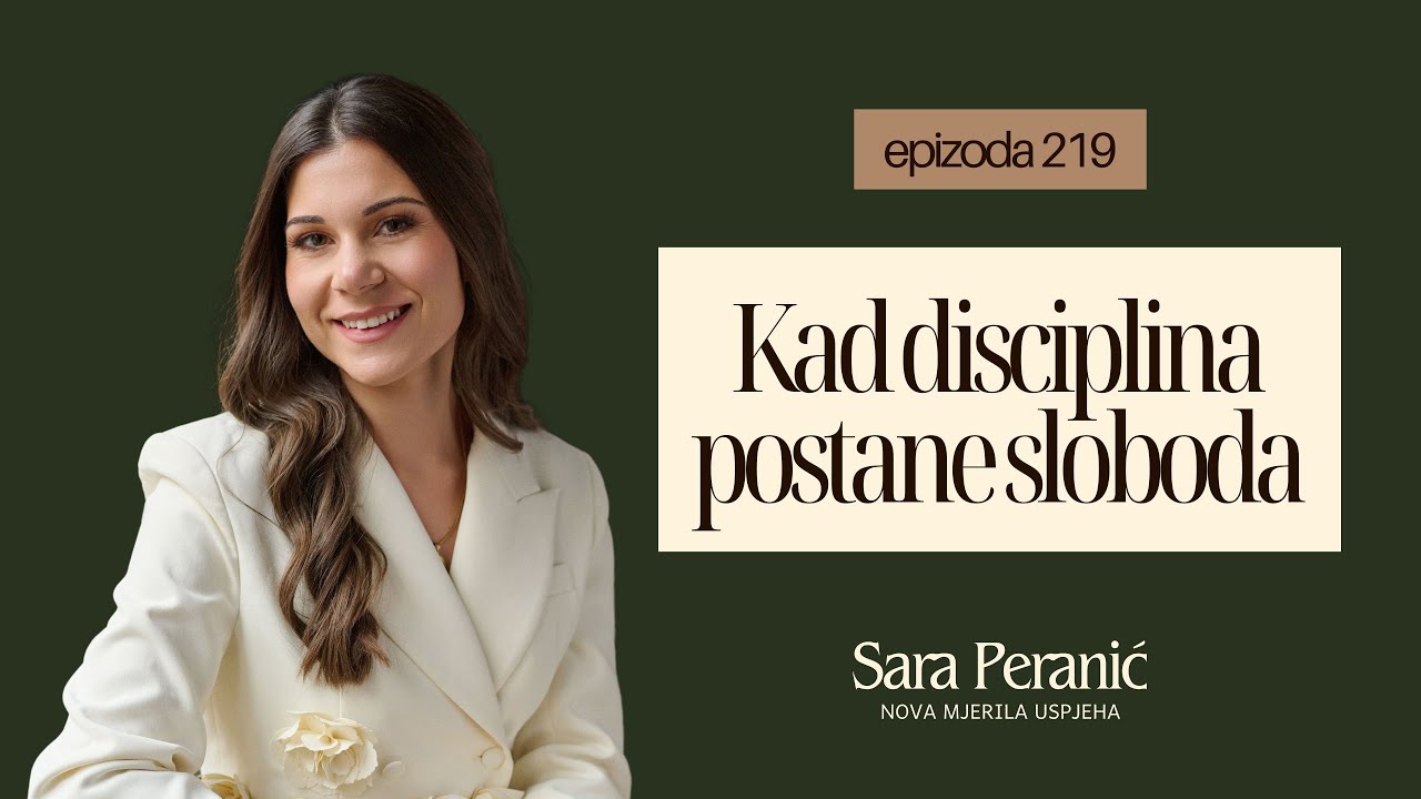 Kad disciplina postane sloboda