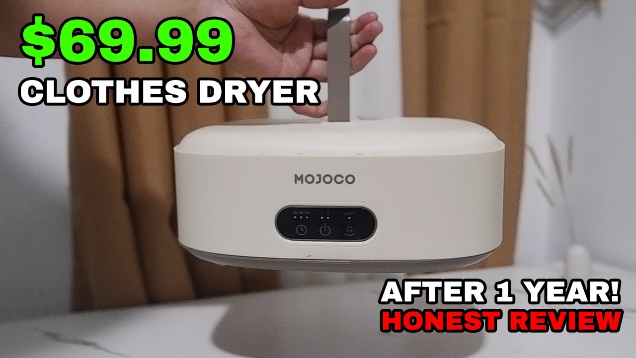 $69 Portable Clothes Dryer &ndash; 1 Year Later! Still Worth It?! (Honest Review)