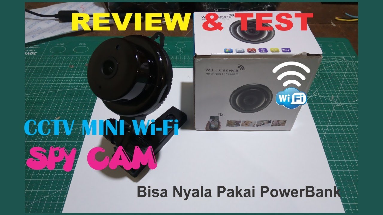 Review & Test: CCTV WiFi Mini V380 Spy Camera murah dengan resolusi HD
