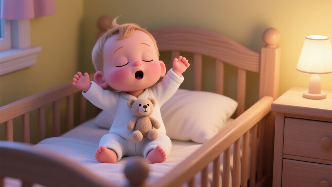 Baby’s Bedtime Glow 🌙 | Fun Learning & Play for Kids | Toddler Adventure Video
