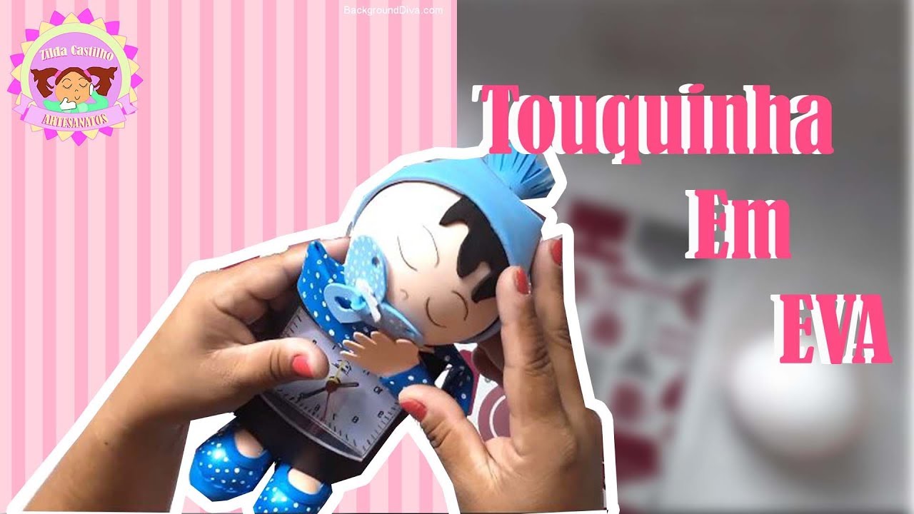 Touca Para Fofucha (Bebe, Relógio...) Em EVA