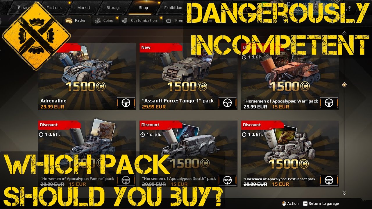 Crossout Which Pack Should You Buy