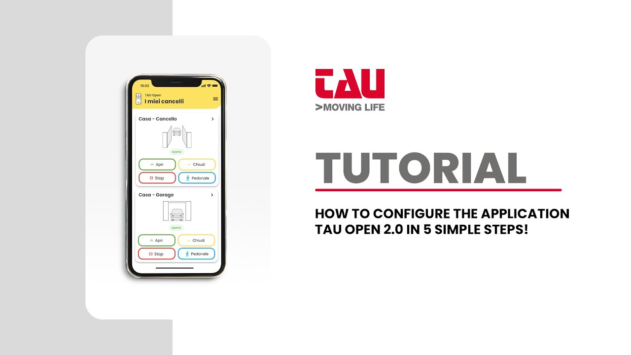 TAU | TUTORIAL: HOW TO CONFIGURE THE APPLICATION TAU OPEN 2.0 IN 5 SIMPLE STEPS!