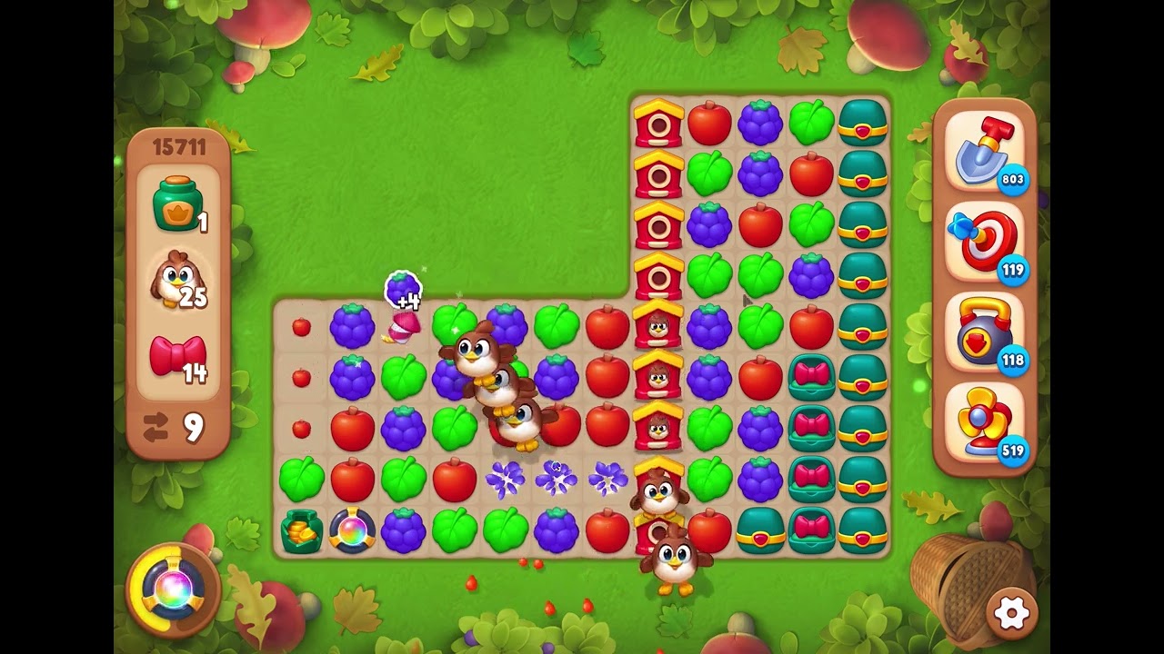 GardenScapes Level 15711 no boosters 