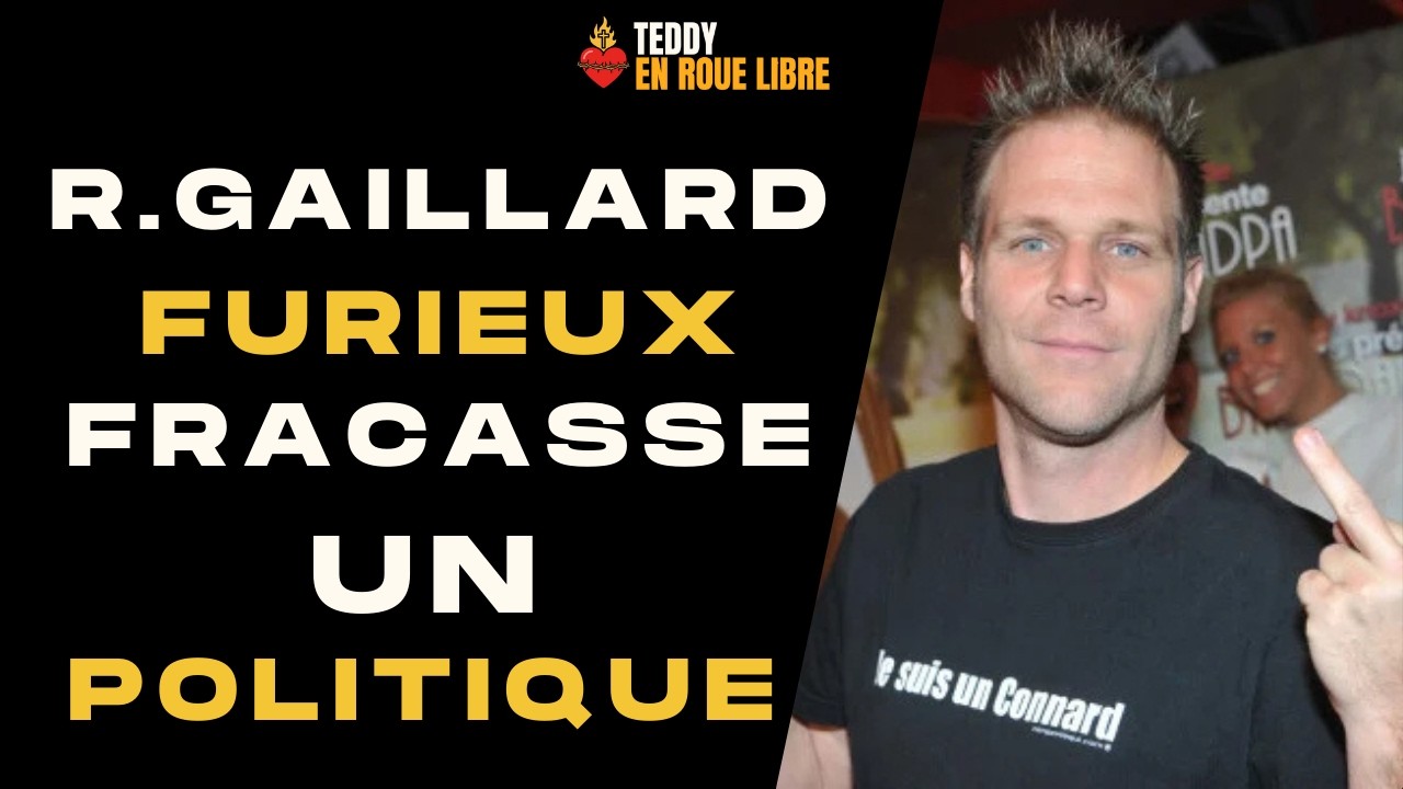 RÉMI GAILLARD FURIEUX ! FRACASSE un POLITIQUE en DIRECT 