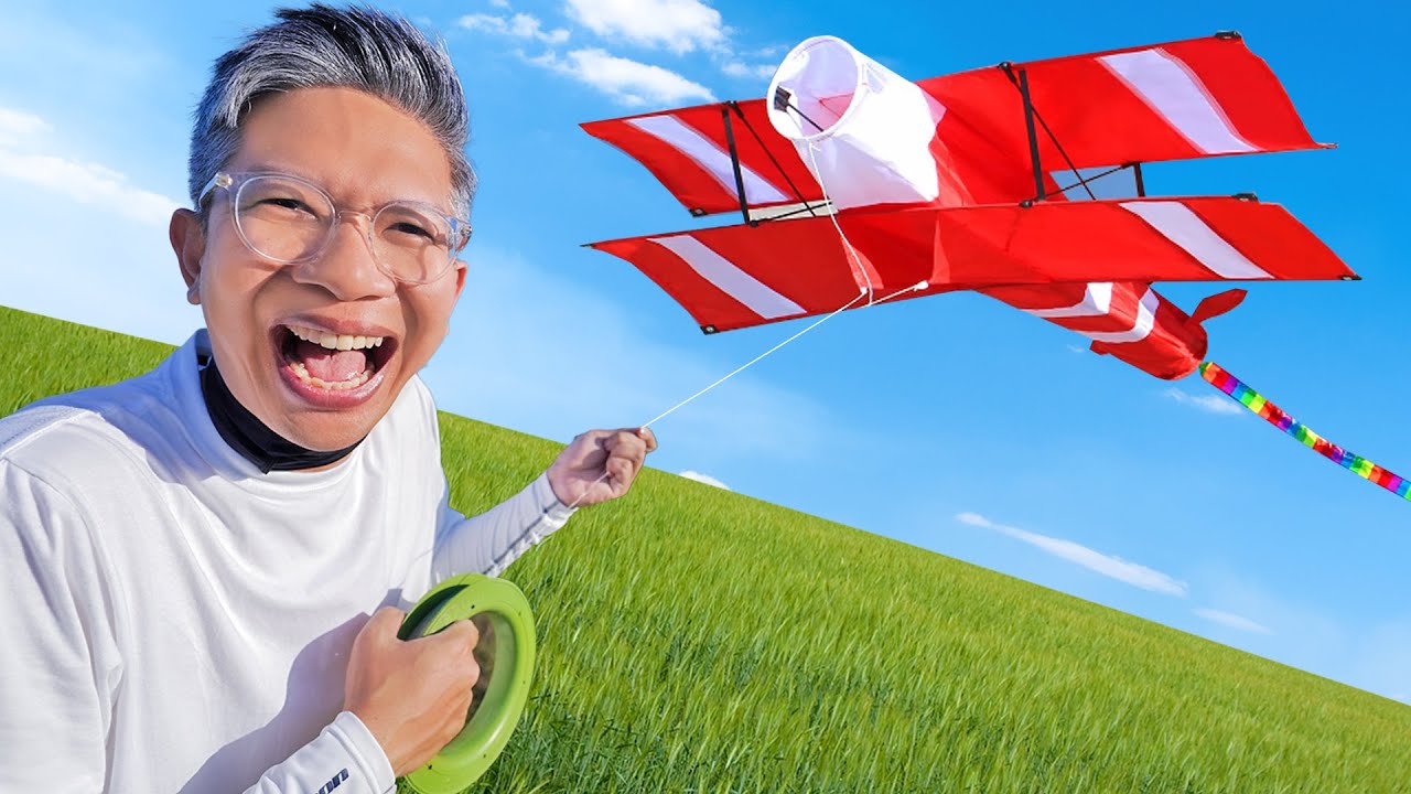 NAIKKAN LAYANGAN PESAWAT 3 DIMENSI!!