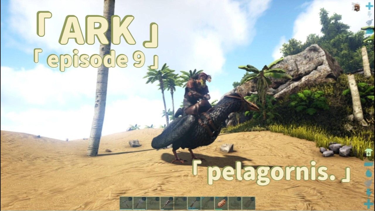 ARK SOLO : Tamer un Pelagornis pour survivre en mer ! #9