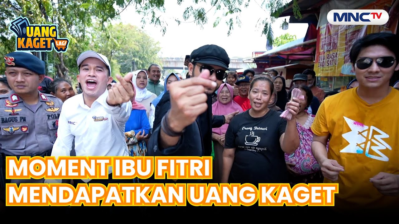 TERKEJUT! Moment Ibu Fitri Mendapatkan Uang Kaget | UANG KAGET