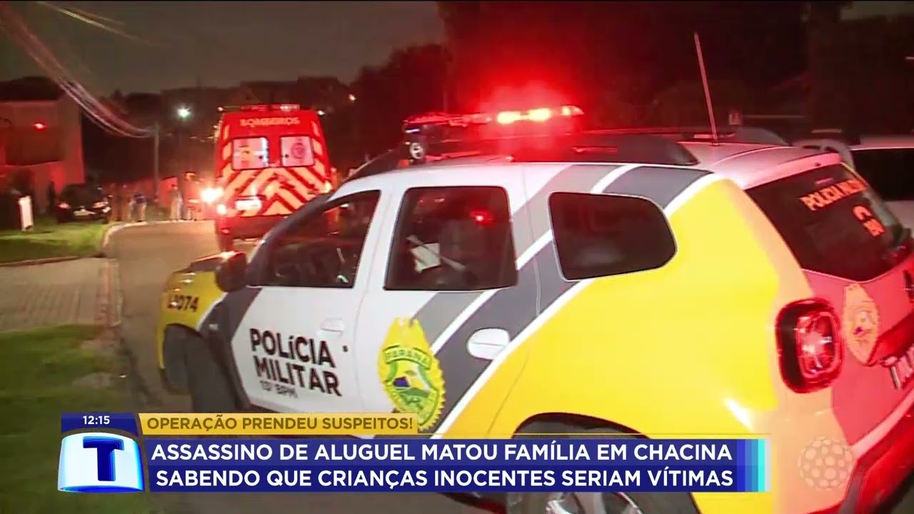Assassino de aluguel matou família em chacina sabendo que crianças seriam vítimas