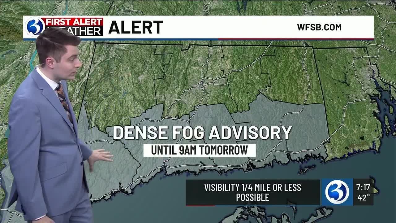 FORECAST: Showers overnight, turning much milder