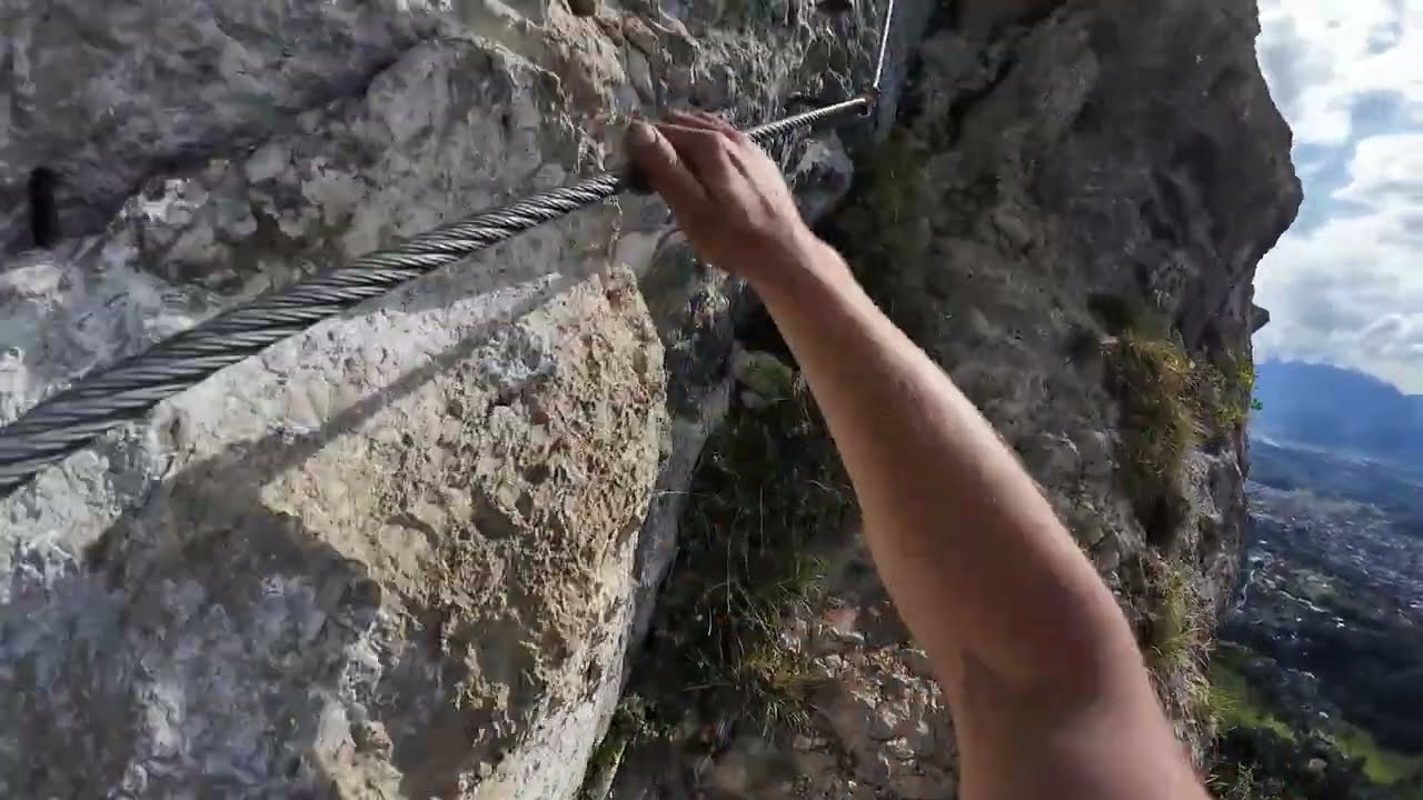 Klettersteig Via Kapf - Teil 1