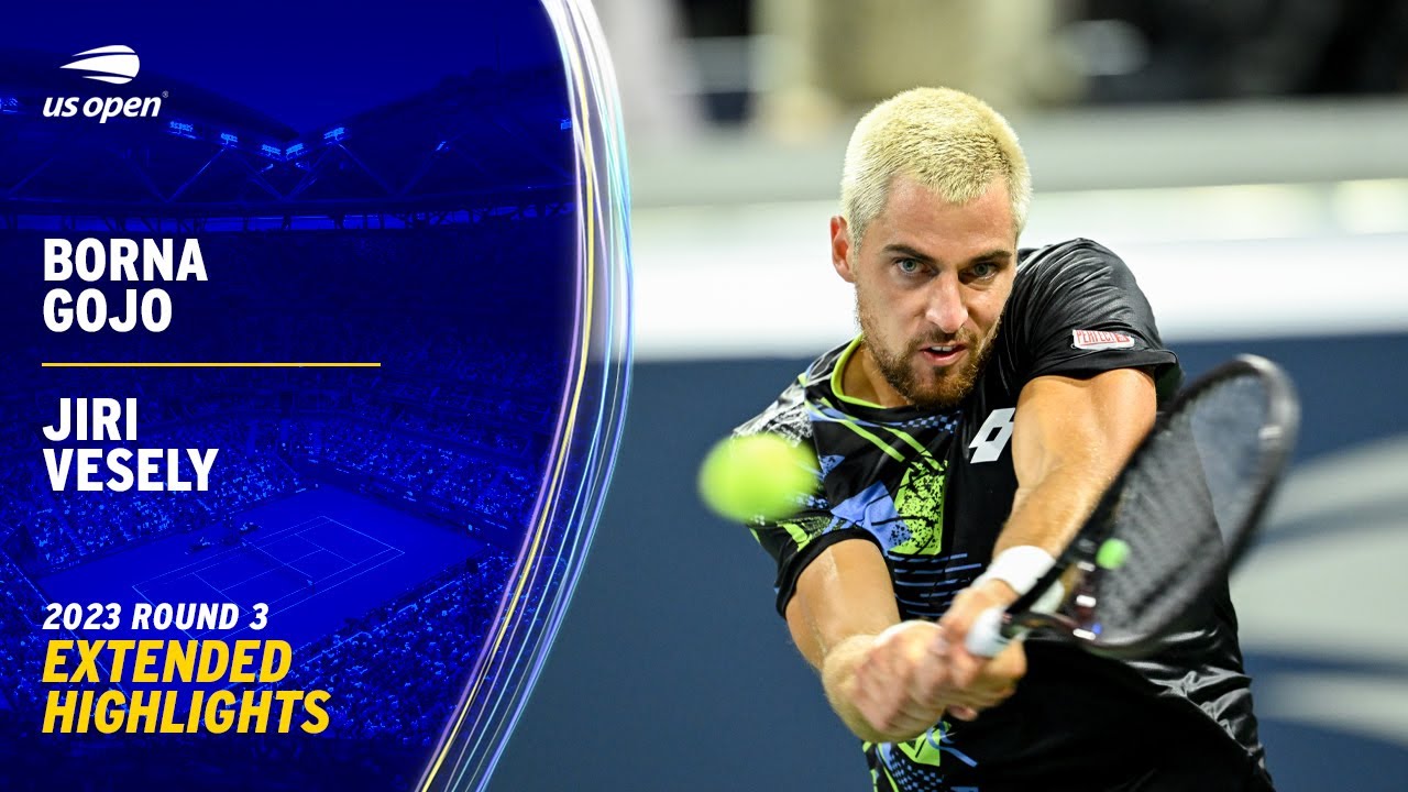 Borna Gojo vs. Jiri Vesely Extended Highlights | 2023 US Open Round 3