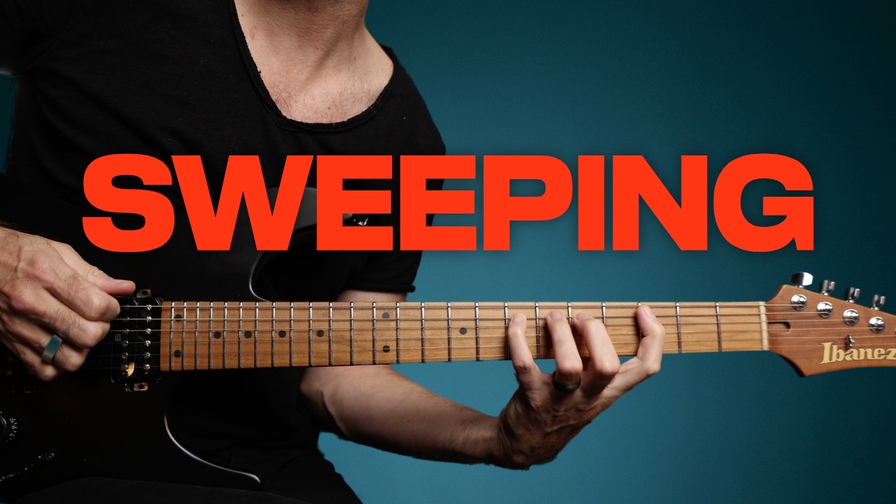 Perfect Sweeping Exercise For Guitar