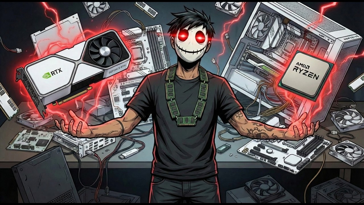 Белый ПК с 9600х и 5070ti