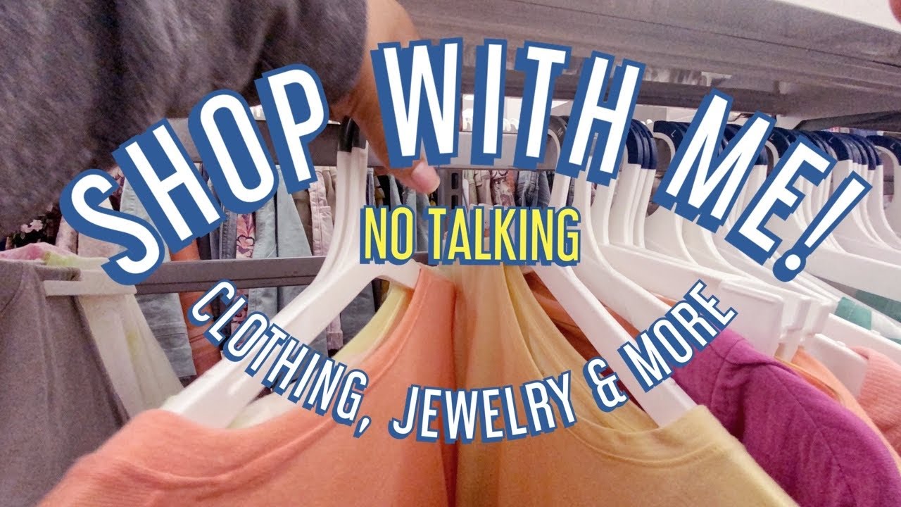 ASMR at 🎯TARGET🎯 | NO TALKING | Clothing Hangers, Jewelry & more | sorry for the loud music :/