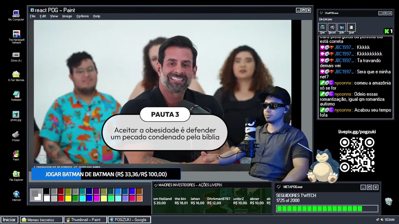 FALTA POUCO PARA OS PRIMEIROS 100 SEGUIDORES!