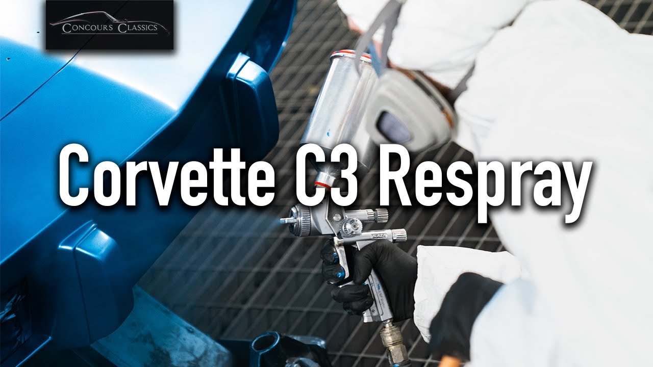 Bringing the Shine Back to a Classic C3 Corvette | Front End Respray!
