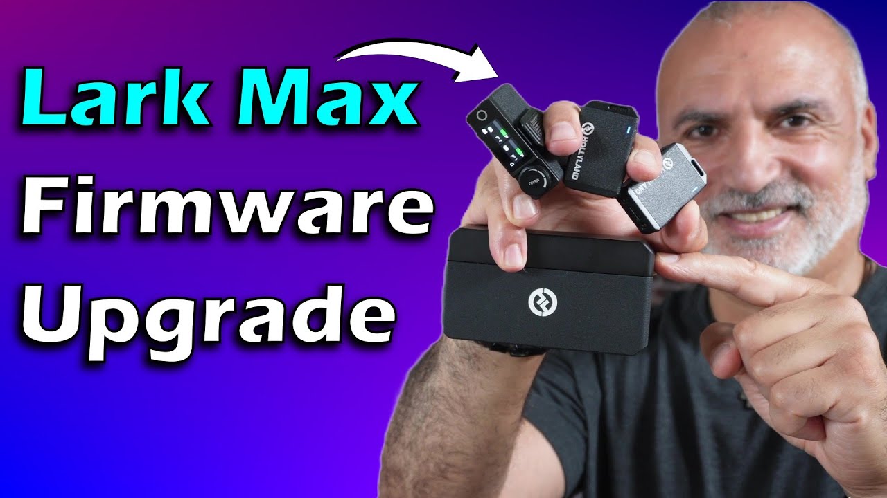 How to upgrade firmware of Hollyland Lark Max microphone