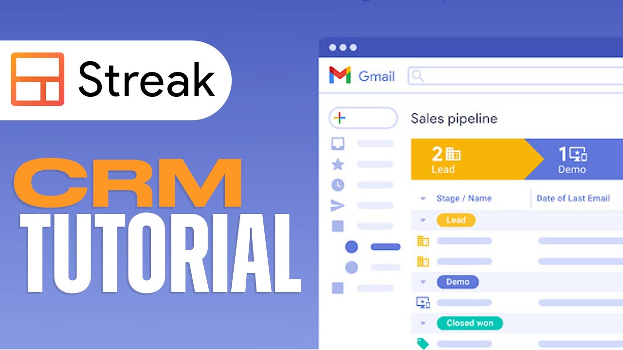 How To Use Streak CRM | Free CRM Software For Gmail (Streak Tutorial For Beginners) 2022