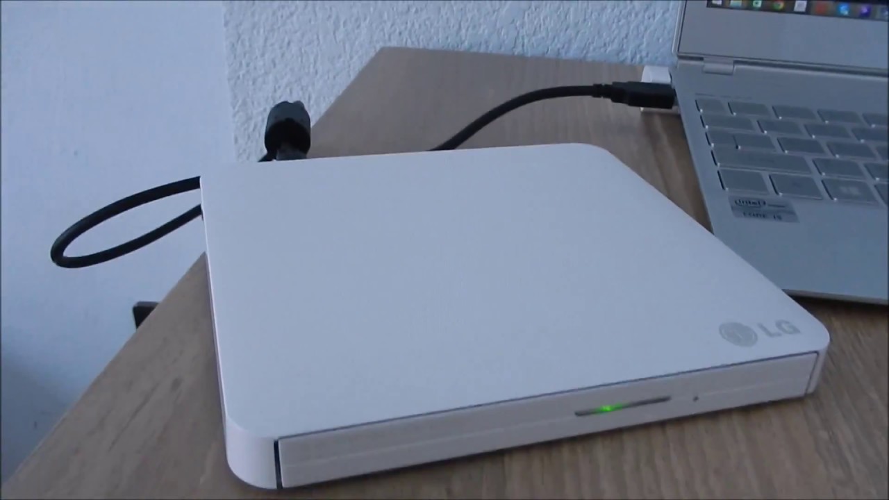 How to Install  LG Slim Portable DVD Writer