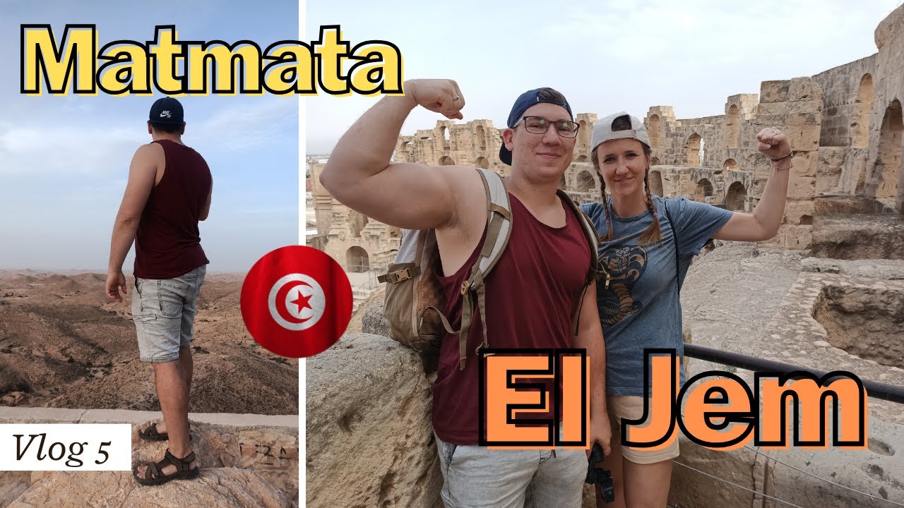 El Jem i Matmata - czyli Gladiatorzy i Troglodyci w Tunezji - vlog 5 |#zlotepustelniki