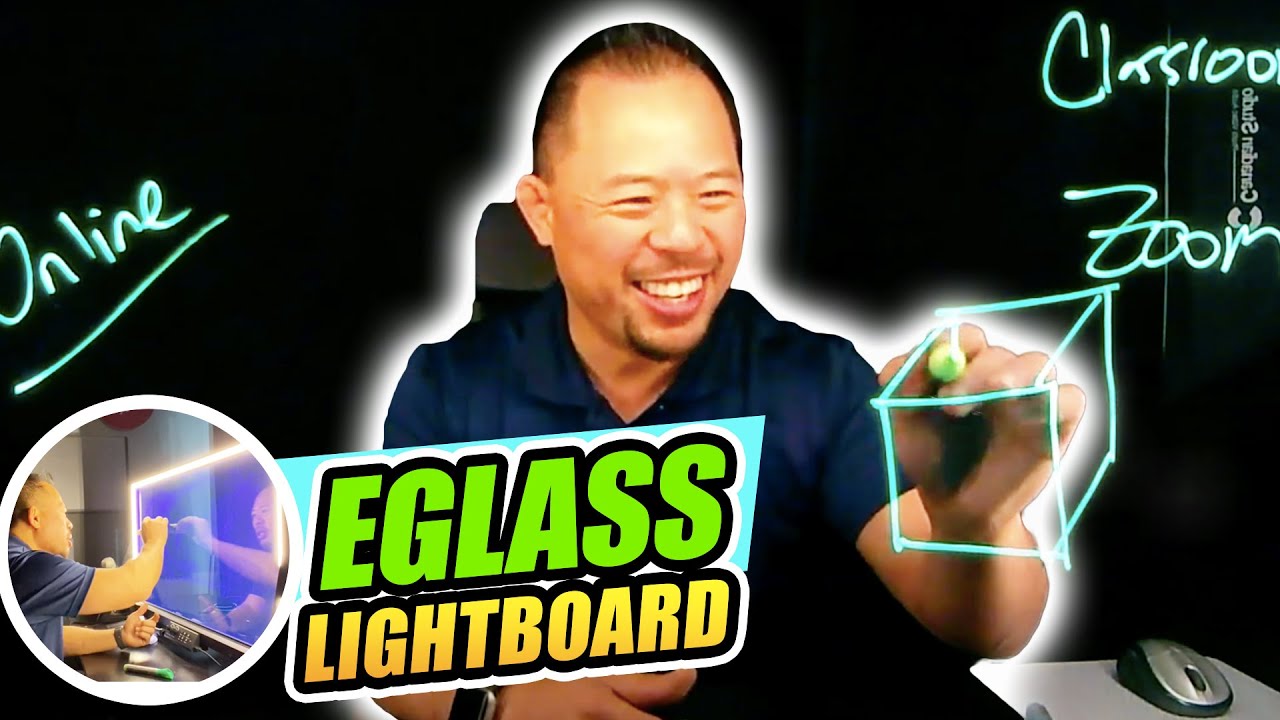 The ULTIMATE Whiteboard! A look at the eGlass Lightboard | EdTchoi