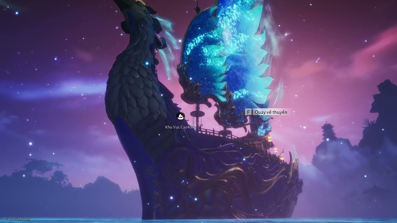 Thuyền Hạc - Mirage Boat in the game Where Winds Meet