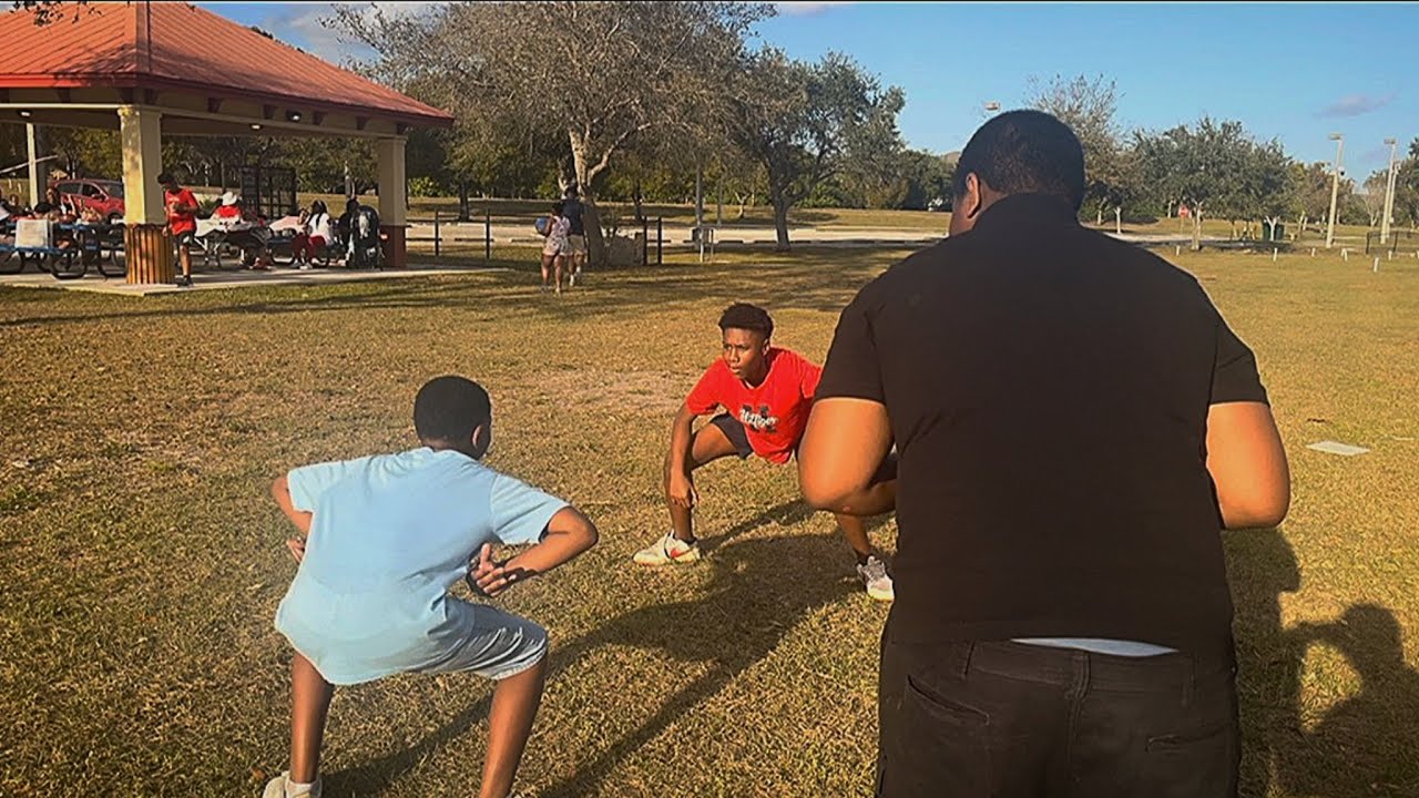 THE FIRST EVER Football Hot Routes 1v1 Against Micah! *SOMEONE GETS SKUNKED!*