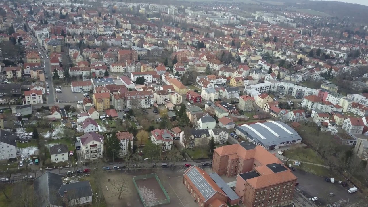 Gotha von oben - Schelihastraße