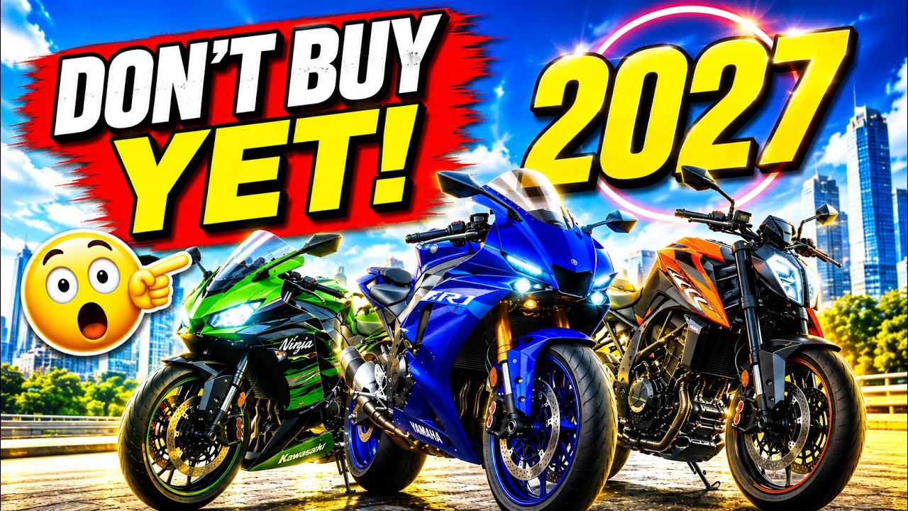 Топ-5 мотоциклов 2027 года, которые изменят всё! 🏍️