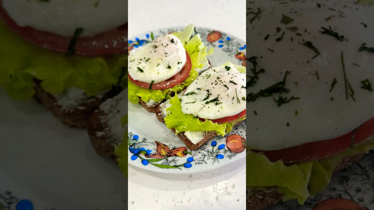 Яйцо пашот🥚🥪 