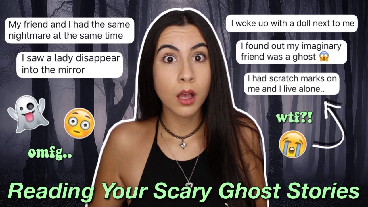 Reading Your Scary GHOST Stories 2 (actually happened!) | Just Sharon