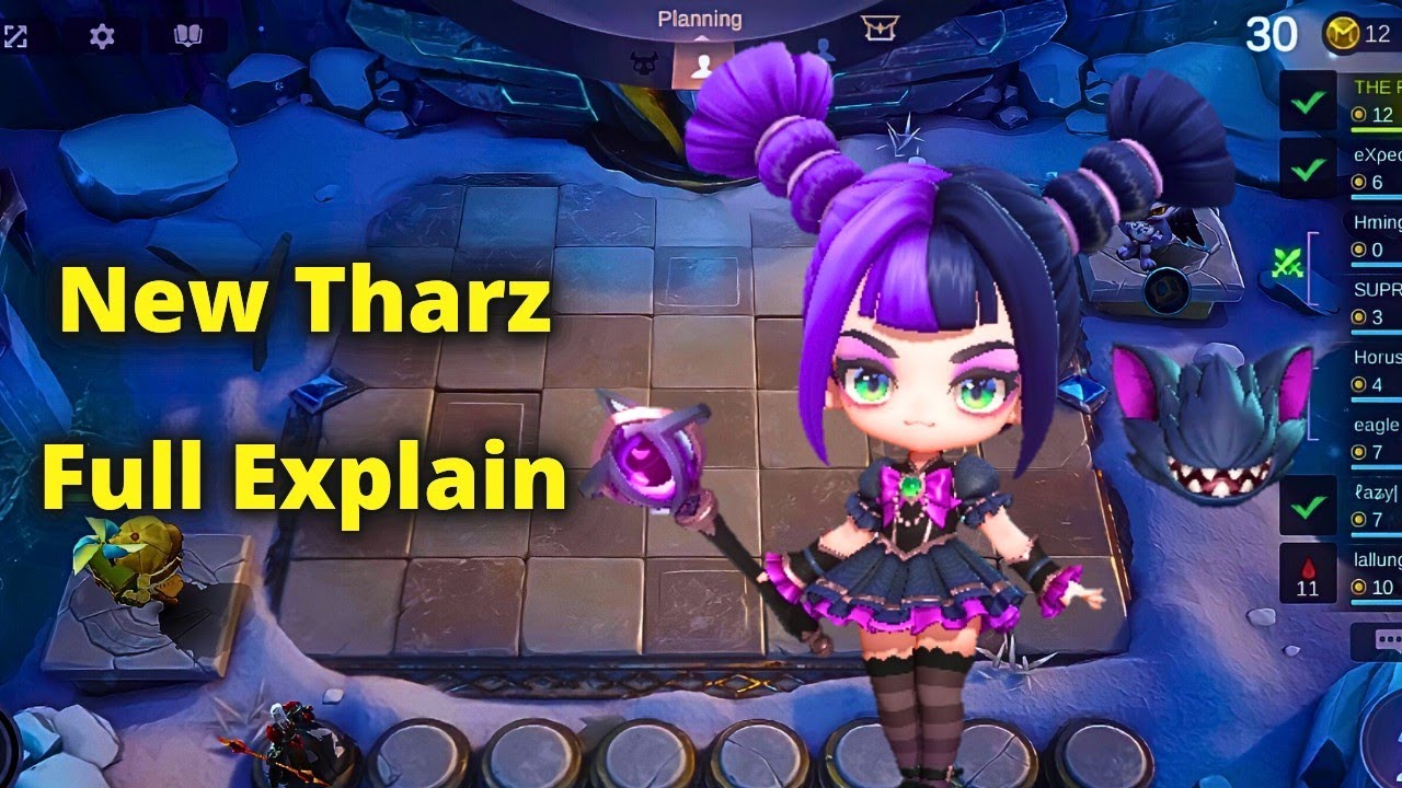 NEW THARZ FULL EXPLAIN LYLIA COMMANDER NEW META | MLBB MAGIC CHESS GO GO BEST SYNERGY COMBO TERKUAT
