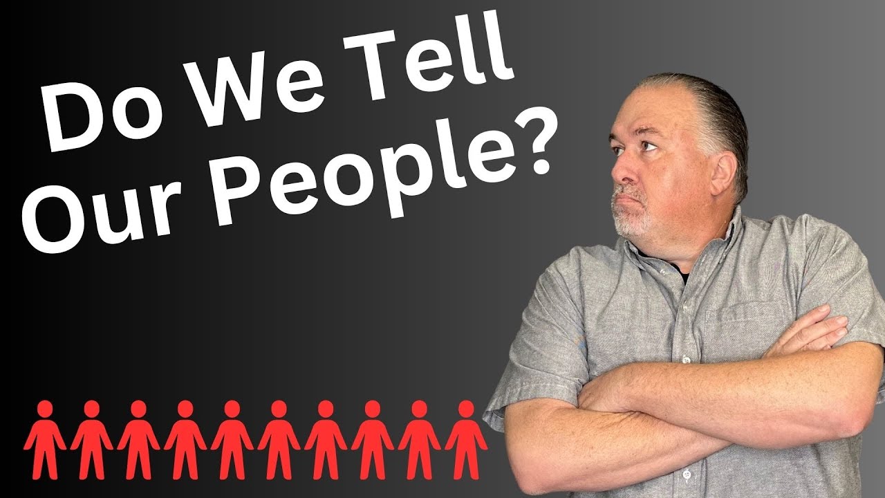 What do we tell our congregation about security plans?