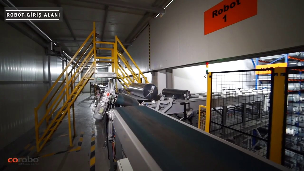 COROBO OTOMATİK DEPOLAMA SİSTEMİ/COROBO AUTOMATIC WAREHOUSE SYSTEMS