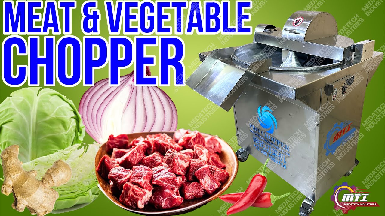 Meat and Vegetable Bowl Chopper - Commercial | Pro Chop | Medatech Industries