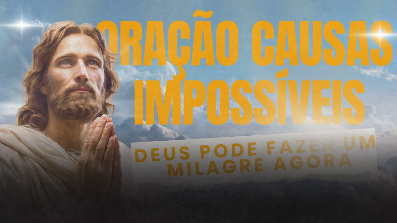 Deus Pode Mudar Sua Situação AGORA: Oração para CAUSAS Impossíveis.