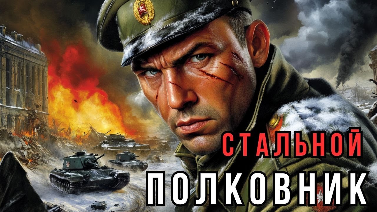 📖 Аудиокнига полная : СТАЛЬНОЙ ПОЛКОВНИК ⚔️ Военные Истории / Реальные События👍
