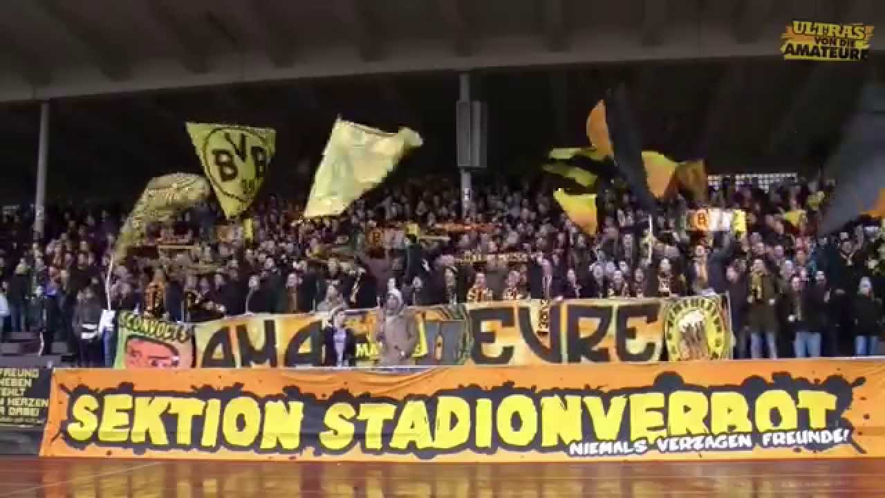 Rückrunde 13/14 BVB Amateure - Ausgesperrte immer bei UNS!