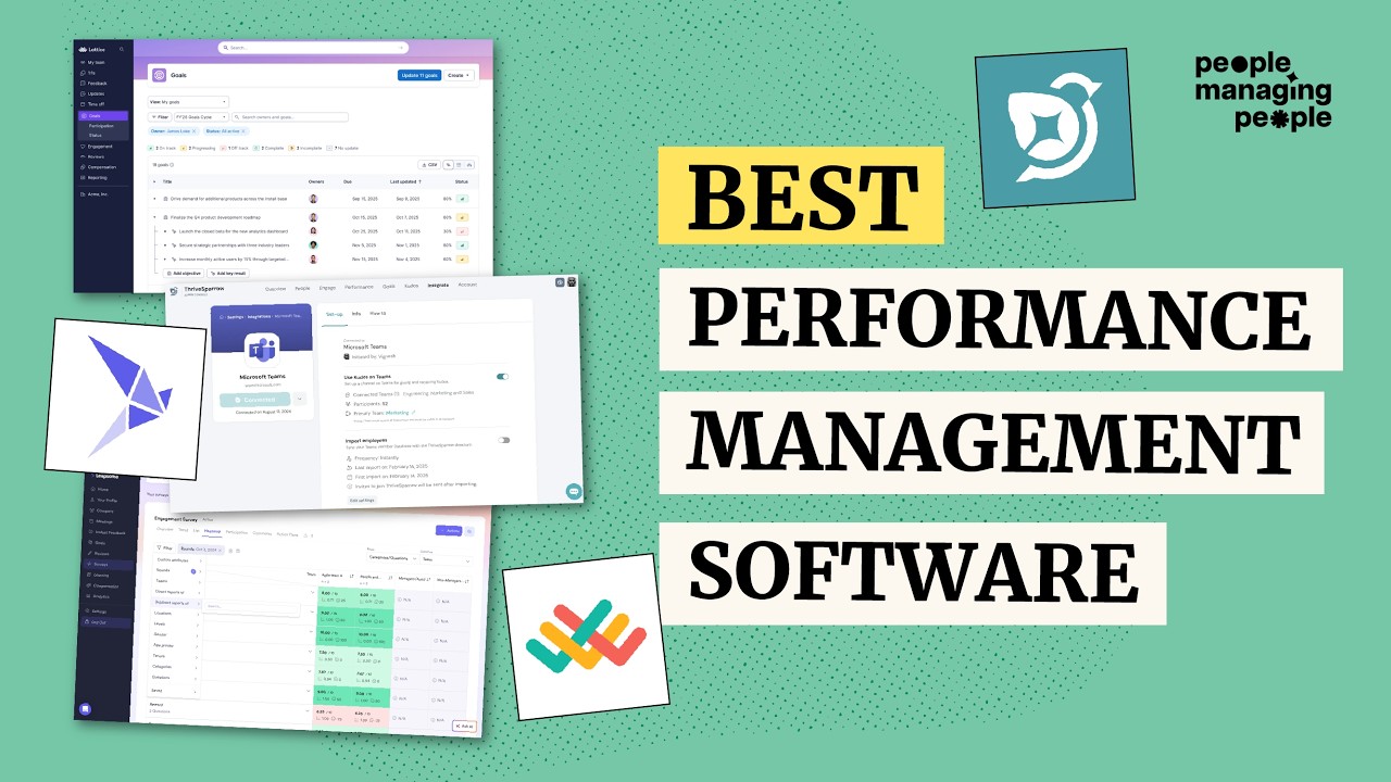 Best Performance Management Software for Teams in 2026