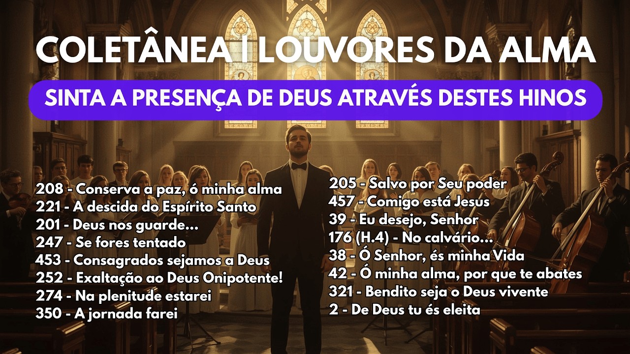 COLETÂNEA HINOS CCB 2025 | Cantados Coral e Orquestra Hinário 5