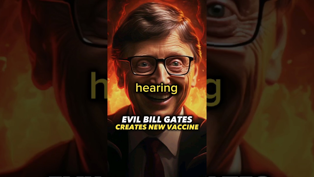 Bill Gates Creates New Vaccine#conspiracy #theory