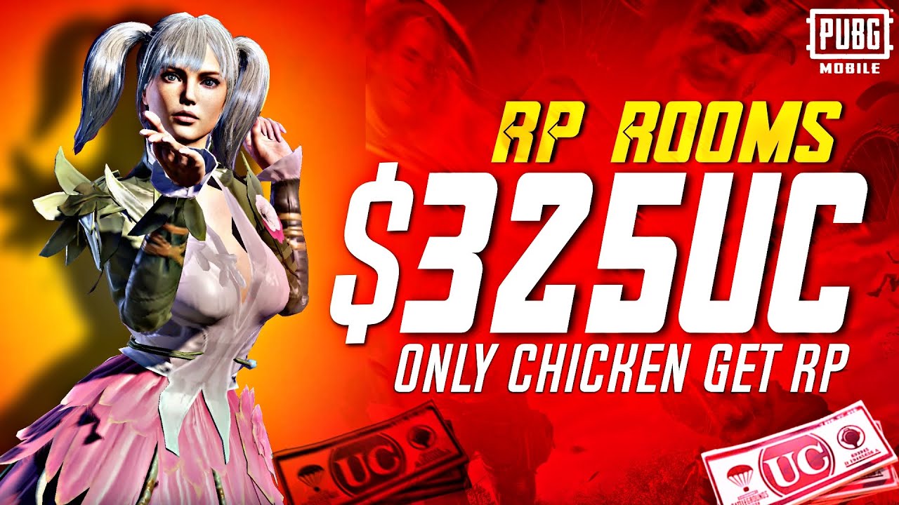 325UC RP ROOMS ONLY CHICKEN DINNER | PUBG MOBILE LIVE RP & UC CUSTOM ROOMS | Unix Gaming 😍❤️