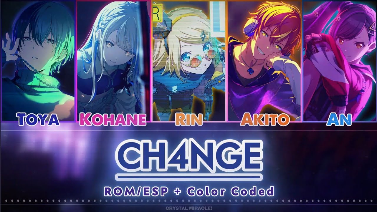 (FULL) | Project Sekai - Vivid BAD SQUAD + Kagamine Rin「CH4NGE」【ROM/ESP】